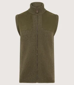 Knitwear|Knitwear|Purdey Unisex Full Zip Commando Gilet