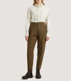 Shirts & Polos|Purdey Women's Brushed Cotton Sporting Shirt