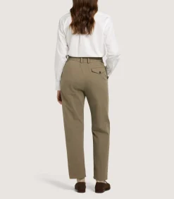 Shirts & Polos|Purdey Women's Button Down Signature Cotton Twill Shirt In White