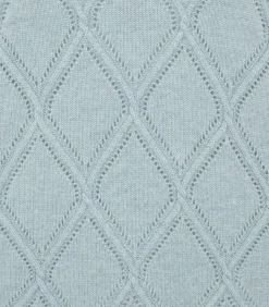 Knitwear|Purdey Women's Cashmere Cable Sweater In Pine Green