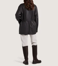 Fleece & Jackets|Outerwear|Purdey Women's Deerskin Field Jacket