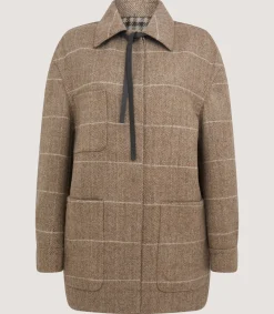 Outerwear|Purdey Women's Estate Coat In Elk