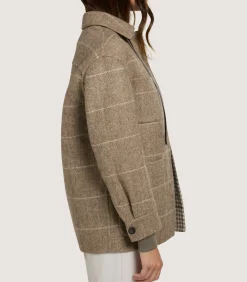 Outerwear|Purdey Women's Estate Coat In Elk