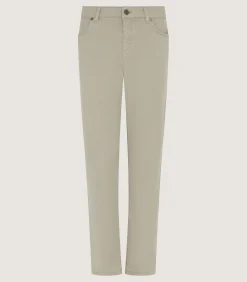 Trousers & Breeks|Purdey Women's Five Pocket Trouser in Stone