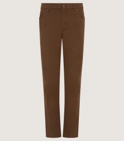 Trousers & Breeks|Purdey Women's Five Pocket Trouser in Walnut