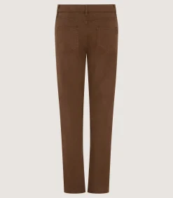 Trousers & Breeks|Purdey Women's Five Pocket Trouser in Walnut