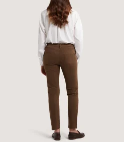 Trousers & Breeks|Purdey Women's Five Pocket Trouser in Walnut