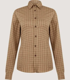 Shirts & Polos|Purdey Women's Grouse Moor Shirt In Bracken