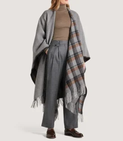 Capes & Ponchos|Purdey Women's Gun Club Check Reversible Poncho