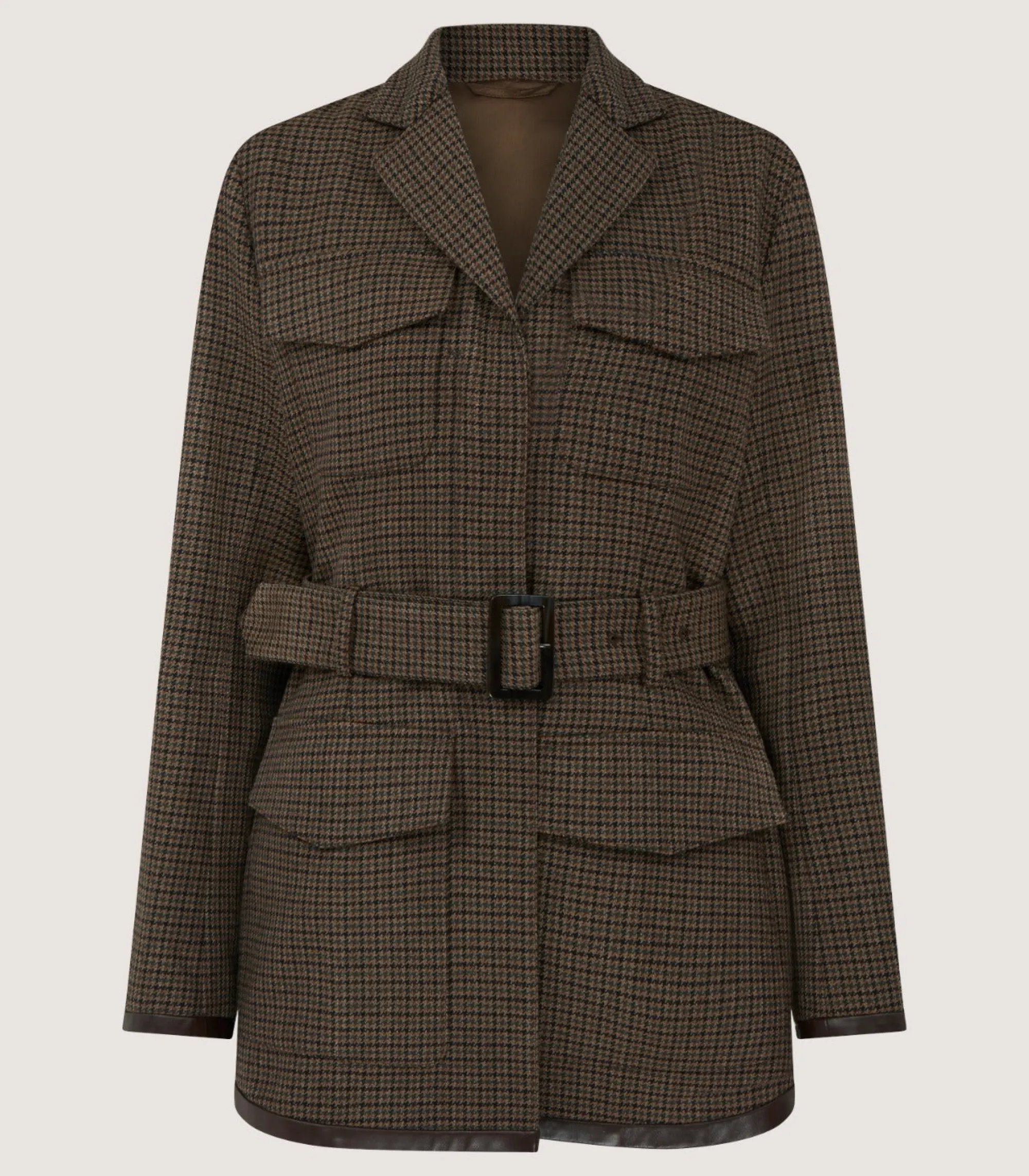 Fleece & Jackets|Purdey Women's Melbury Jacket in Clay
