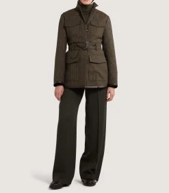 Fleece & Jackets|Purdey Women's Melbury Jacket in Clay