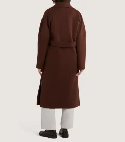 Outerwear|Purdey Women's Portman Coat In Dark Umber