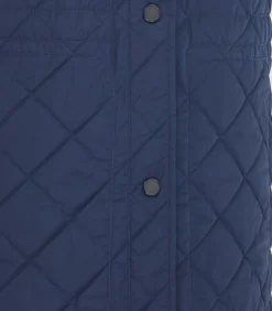 Sporting Vests & Gilets|Outerwear|Purdey Women's Quilted Gilet in Navy