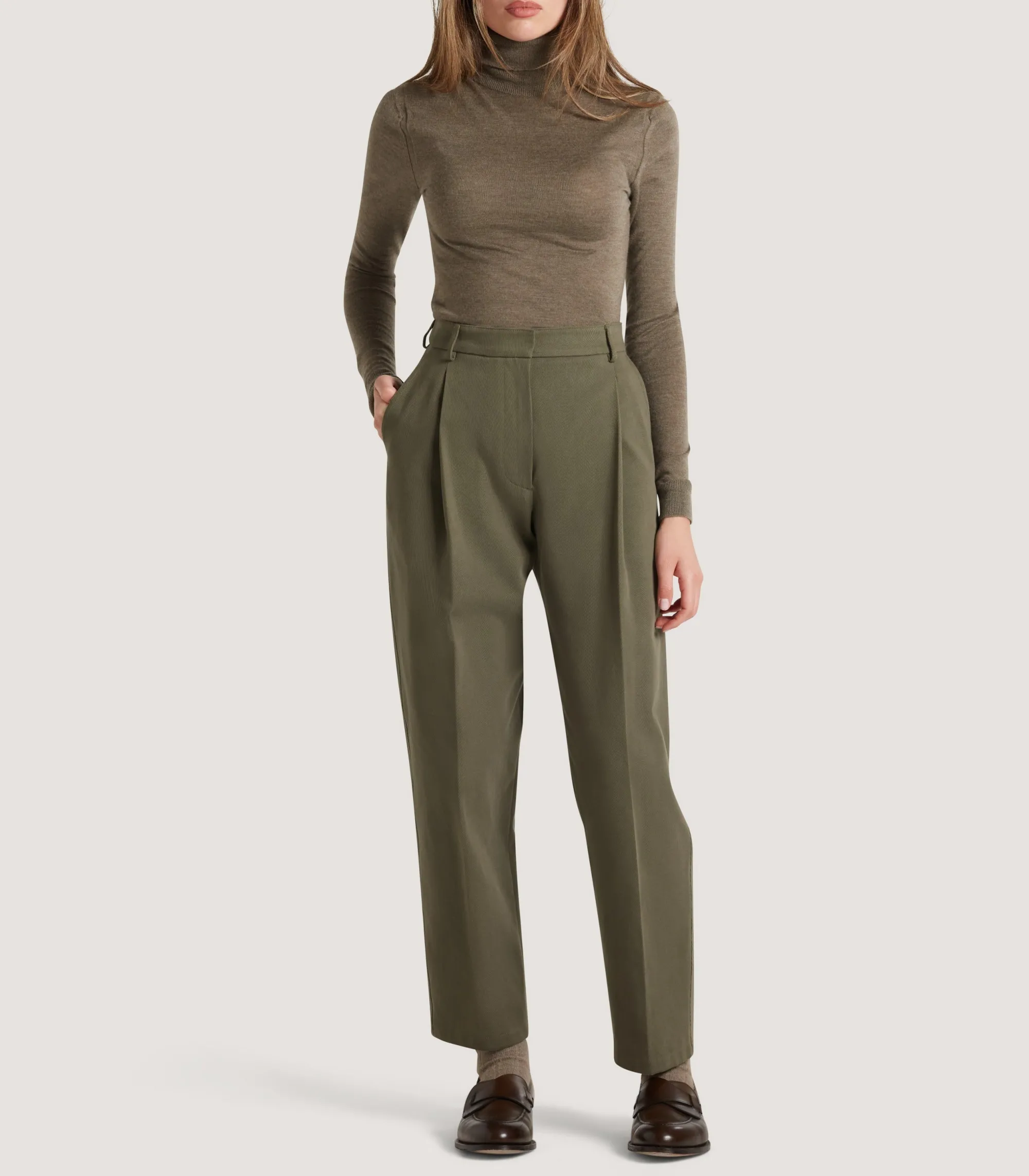 Trousers & Breeks|Purdey Women's Single Pleat Trouser