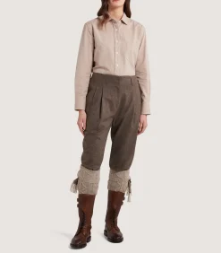 Shirts & Polos|Purdey Women's Tattersall Sporting Shirt in Rose