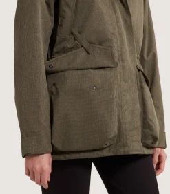 Field Coats|Purdey Women's Technical Lancashire Field Coat in Drab