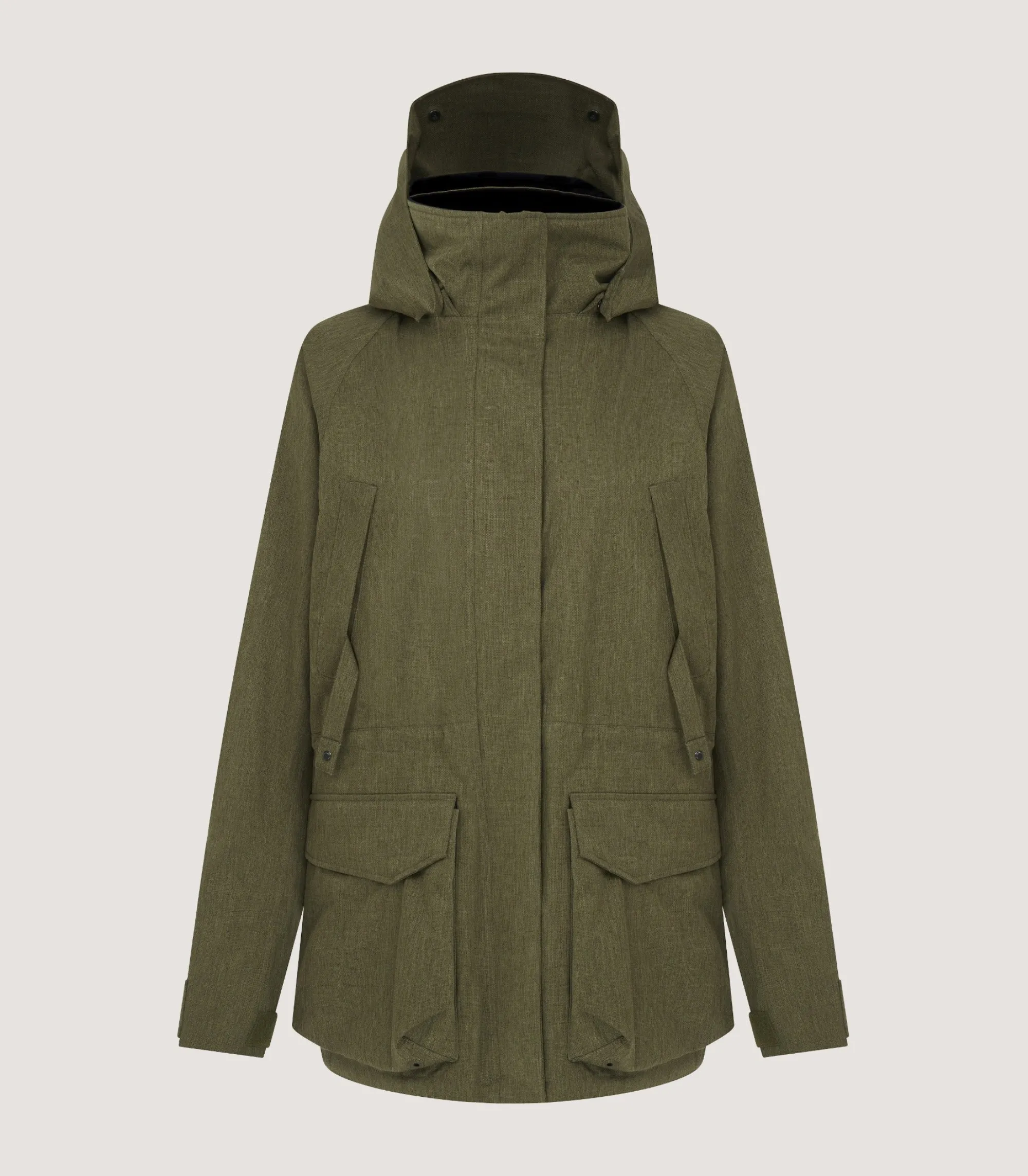 Field Coats|Purdey Women's Technical Lancashire Field Coat in Moss Green