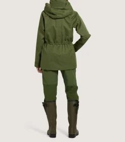 Field Coats|Purdey Women's Technical Lancashire Field Coat in Moss Green