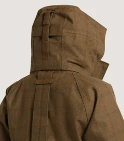 Field Coats|Purdey Women's Technical Tweed Lancashire Field Coat In Lomond