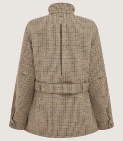Fleece & Jackets|Purdey Women's Tweed Belted Jacket in Maree