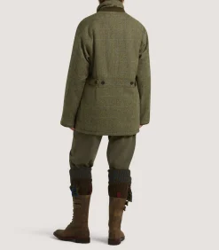Field Coats|Purdey Women's Tweed Raglan Field Coat In Macaterick
