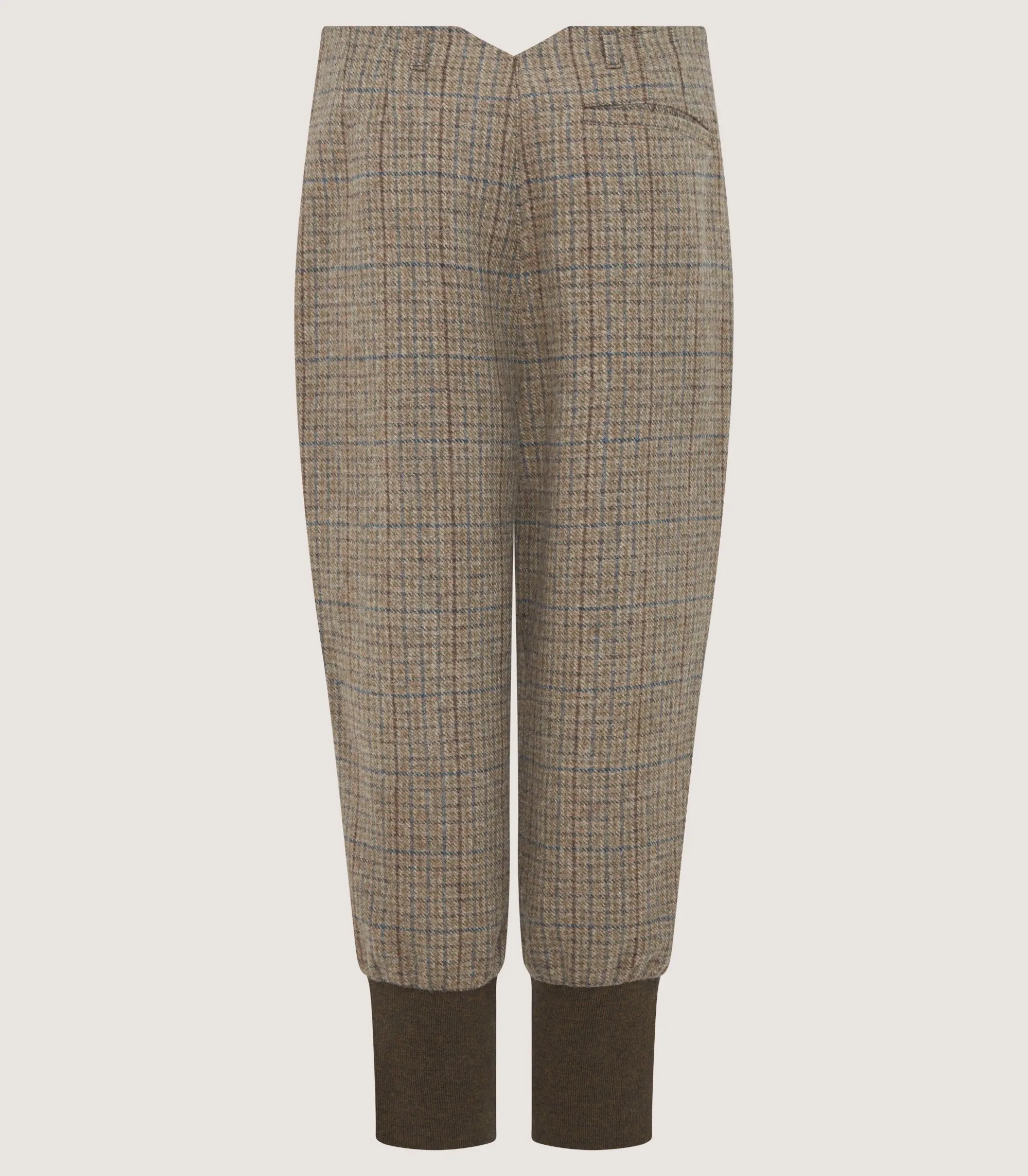 Trousers & Breeks|Purdey Women's Tweed Two Pleat Breek with Storm Cuff in Maree