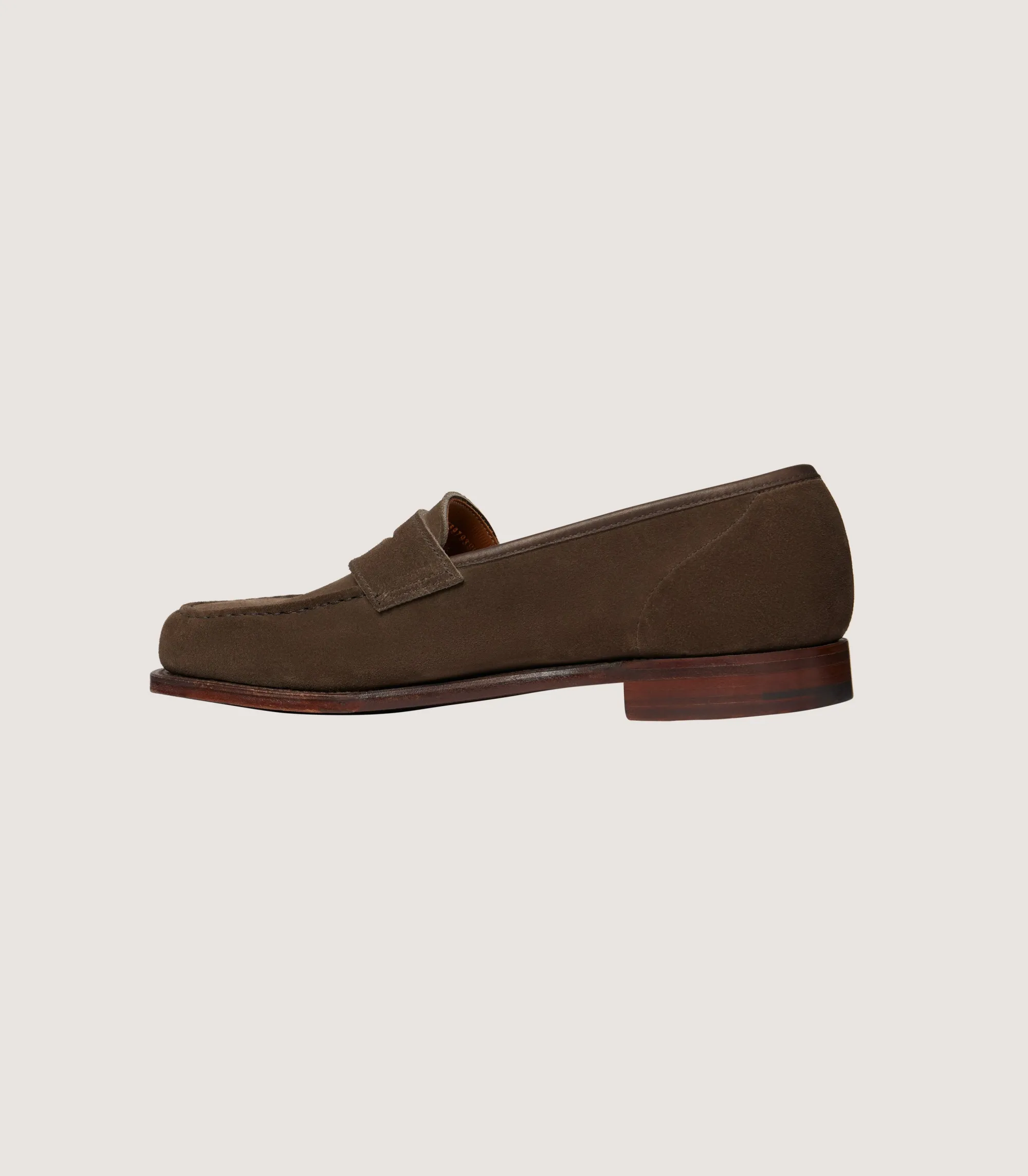 Footwear|Purdey Women's Unlined Suede Penny Loafers With Superflex Leather Sole