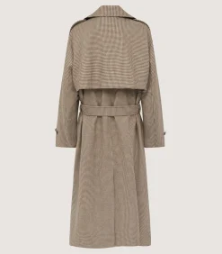 Outerwear|Purdey Women's Walnut Hanover Trench Coat